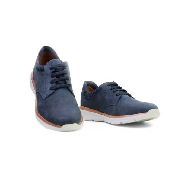 Мъжки ежедневни обувки тъмно сини 242012 Valente Marchesi