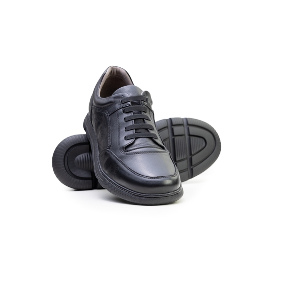 Мъжки ежедневни обувки черни 233210 Valente Marchesi