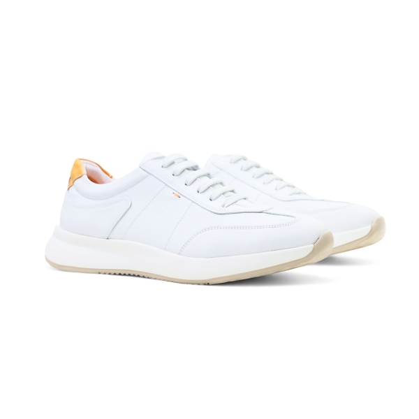Мъжки спортни обувки в бяло 24134 Valente Marchesi