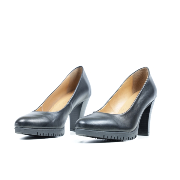 Дамски елегантни обувки на ток черни 37/100GS Modabella