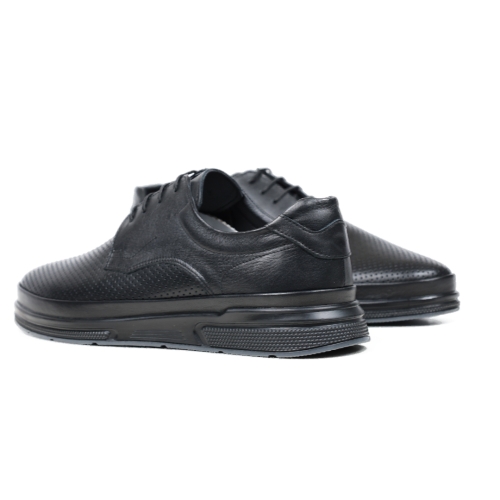 Мъжки ежедневни обувки черни D-304-B2-10