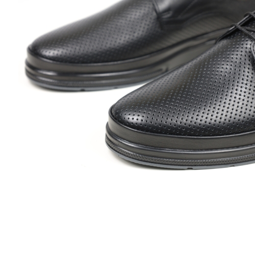 Мъжки ежедневни обувки черни D-304-B2-10