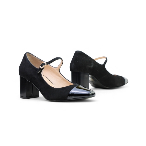 Дамски елегантни обувки черни 9148-08 Angelina Ricci
