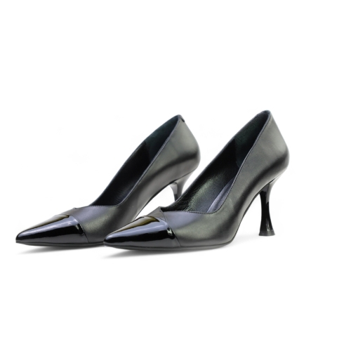 Дамски елегантни обувки черни 11220-10 Angelina Ricci