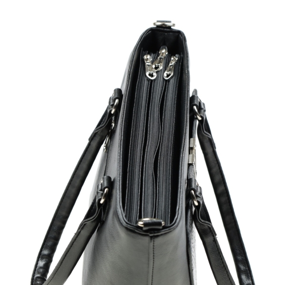 Дамска елегантна чанта черна 2530
