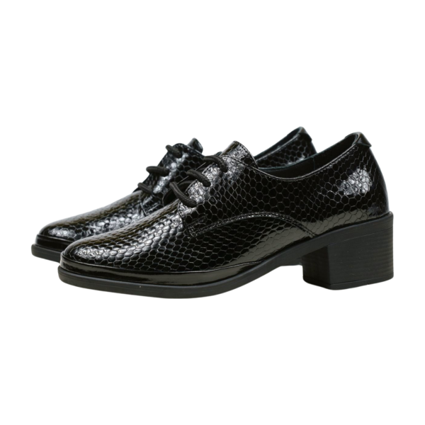 Дамски елегантни обувки черни 601-16