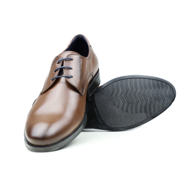 Мъжки елегантни обувки кафяви 2751 Baerchi