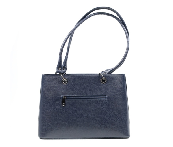 Дамска елегантна чанта синя 2617