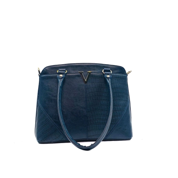 Дамска елегантна чанта в синьо 2578