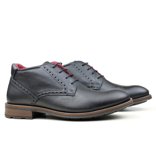 Мъжки ежедневни обувки черни 4553 Baerchi