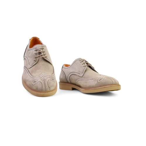 Мъжки ежедневни обувки бежови 242024 Valente Marchesi