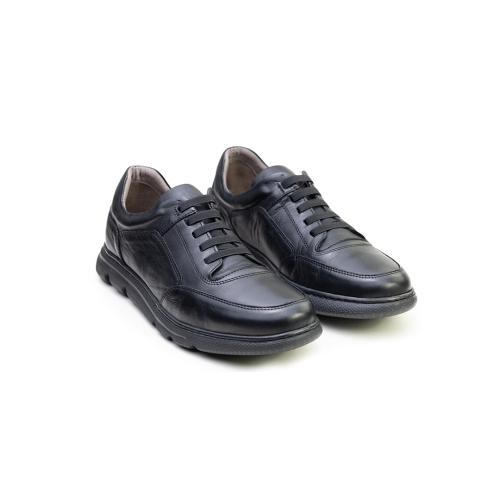 Мъжки ежедневни обувки черни 233210 Valente Marchesi