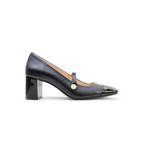 Дамски елегантни обувки черни 9148-04 Angelina Ricci
