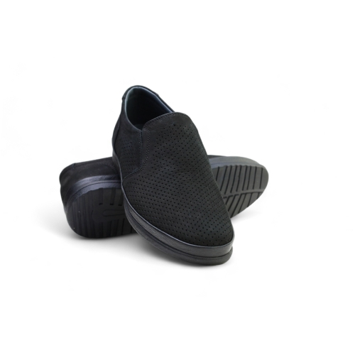 Мъжки ежедневни обувки черни 845-07