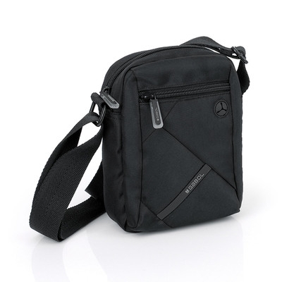 Мъжка чанта през рамо черна 51520101