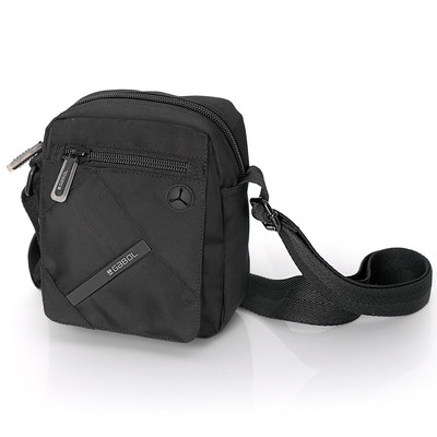 Мъжка чанта през рамо черна 51520901